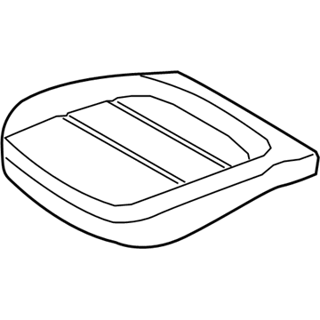 Ford NJ6Z-7862901-EA COVER ASY - SEAT CUSHION