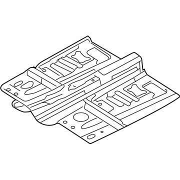 Ford Taurus Floor Pan - 8G1Z-5411135-A