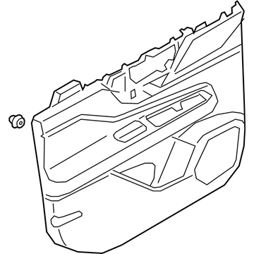 Ford MJ7Z-7823943-FD TRIM ASY - FRONT DOOR