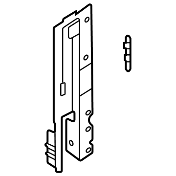 Ford NZ6Z-6041032-C PILLAR - REAR