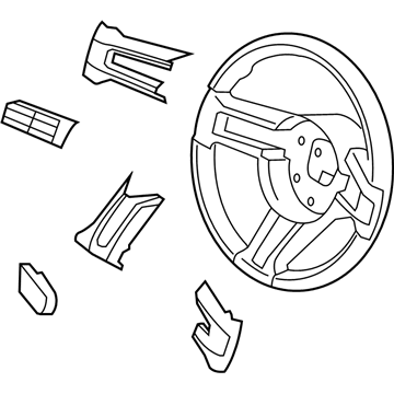 Ford AR3Z-3600-EA Steering Wheel Assembly