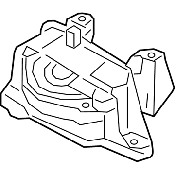 Ford LX6Z-6038-H BRACKET - ENGINE FRONT SUPPORT