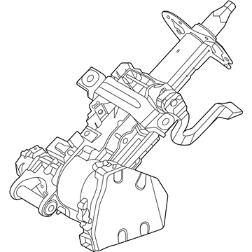 Lincoln Corsair Steering Column - LX6Z-3C529-BH