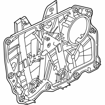 Ford LJ8Z-5823208-C REGULATOR - WINDOW - LESS MOTO