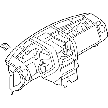 Ford 6L2Z-7804320-DB Panel - Instrument