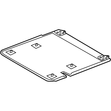 Ford DE9Z-7460512-CG Panel - Floor