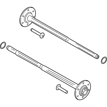 Ford ML3Z-4234-D SHAFT ASY - REAR AXLE