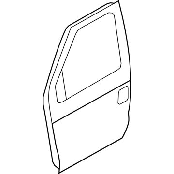 Ford 2C2Z-1520125-AA Door Assembly - Front