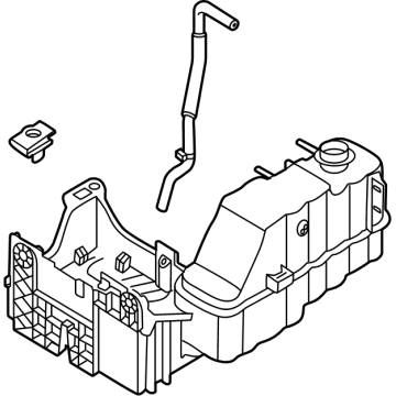 2024 Ford F-350 Super Duty Coolant Reservoir - LC3Z-9600-H