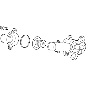 Lincoln Corsair Thermostat Housing - LX6Z-8A586-B