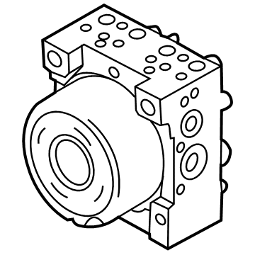 Ford K2GZ-2C286-C ABS Hydraulics Control Assembly