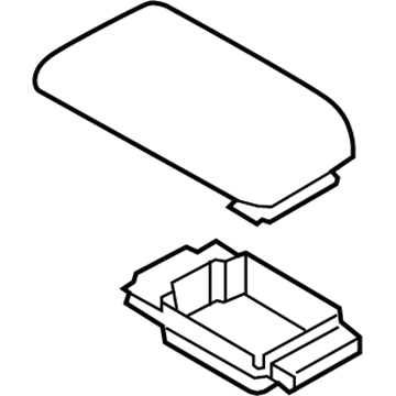 Ford AN7Z-5406024-AF Door Assembly - Glove Compartment