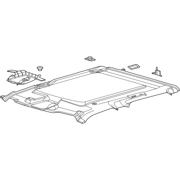 Ford PC3Z-2651968-VA PANEL - ROOF TRIM - CENTRE