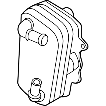 Ford LC3Z-6A642-A Oil Cooler Assembly