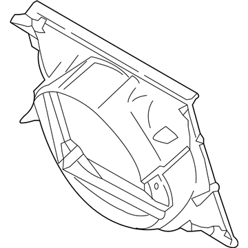 2021 Ford F-250 Super Duty Fan Shroud - LC3Z-8146-B