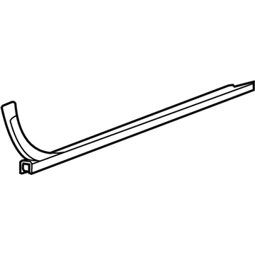 Ford 8L7Z-7821453-AC Weatherstrip Assembly - Door Window