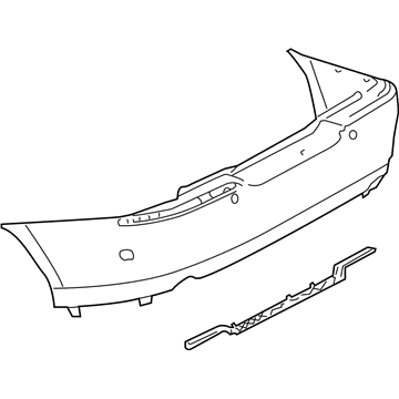 Lincoln LS Bumper - 3W4Z-17K835-AA