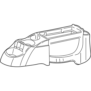 2001 Mercury Sable Center Console Base - YF1Z54045A36EAA