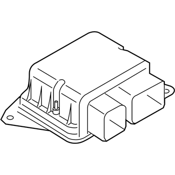 2021 Ford Ranger Air Bag Control Module - KB3Z-14B321-B