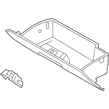 Ford Taurus Glove Box - 8F9Z-74060T10-AC