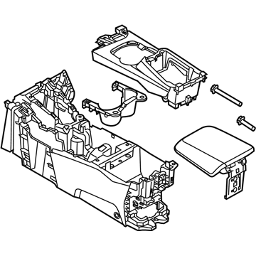 Ford DM5Z-58045A36-AB Panel Assembly - Console