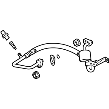 Ford Police Interceptor Utility A/C Hose - GB5Z-19972-A