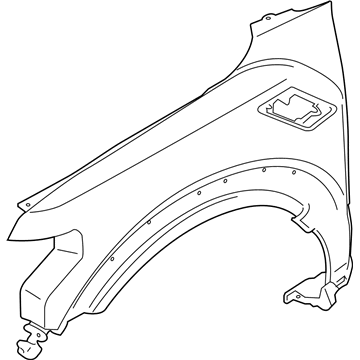 Ford HL3Z-16006-A Fender Assembly - Front