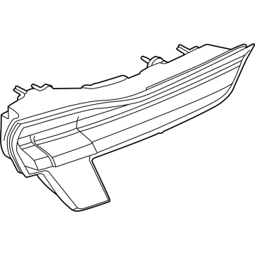 Ford LJ8Z-13405-E LAMP ASY - REAR, STOP AND FLAS