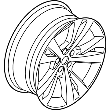 Ford LB5Z-1007-E WHEEL ASY