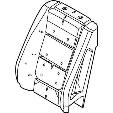 Ford FB5Z-7864810-A Front Seat Heating Pad Assembly