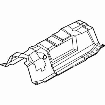 2021 Ford Bronco Sport Exhaust Heat Shield - LX6Z-7811434-B