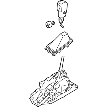 Ford JB5Z-7210-BB LEVER - GEAR SHIFT