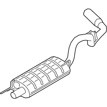 2020 Ford F-150 Muffler - JL3Z-5230-K