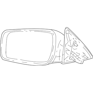 Ford XW4Z-17683-NA Mirror Assy - Rear View Outer