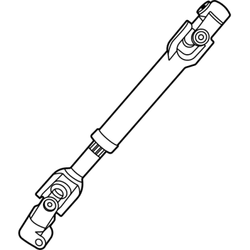 Ford Bronco Sport Steering Shaft - LX6Z-3B676-L