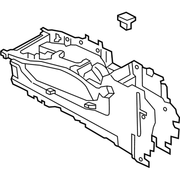 Lincoln Center Console Base - FA1Z-58045A36-AA