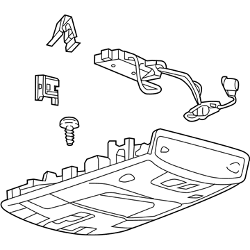 Ford HC3Z-28519A58-KA Console Assembly - Overhead