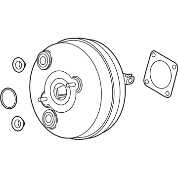 2020 Lincoln Continental Brake Booster - G3GZ-2005-D