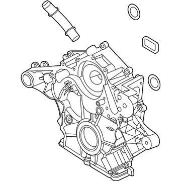 2021 Ford F-250 Super Duty Timing Cover - LC3Z-6019-C