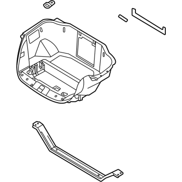 Ford NL3Z-26457A04-AC COMPARTMENT ASY - STOWAGE