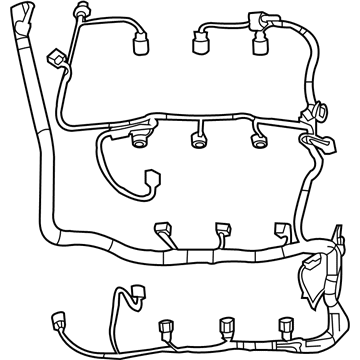 Ford GU5Z-12A581-SN Wire Assembly