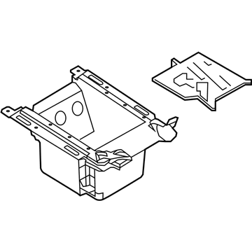 Ford Police Interceptor Sedan Glove Box - DG1Z-5406010-DA