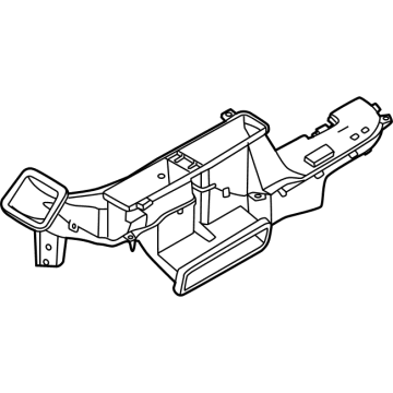 Ford PC3Z-18490-A HOSE - VENT AIR LOUVER