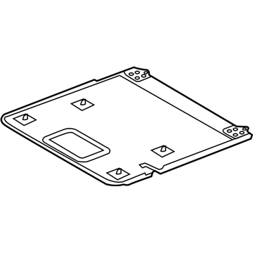 Ford DE9Z-7460512-EG Panel - Floor