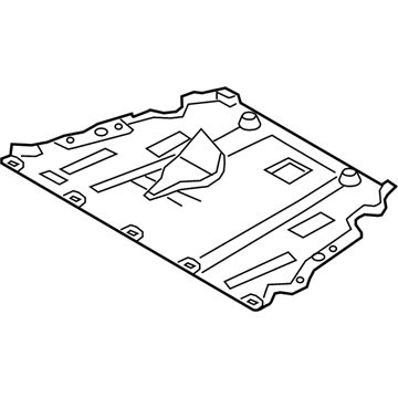 Ford DG9Z-6P013-C Shield - Engine Compartment Splash