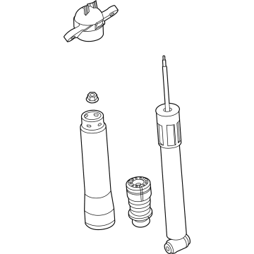 Ford Bronco Sport Shock Absorber - LX6Z-18125-BD