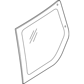 Ford DT1Z-6142006-AG Glass - Back Window