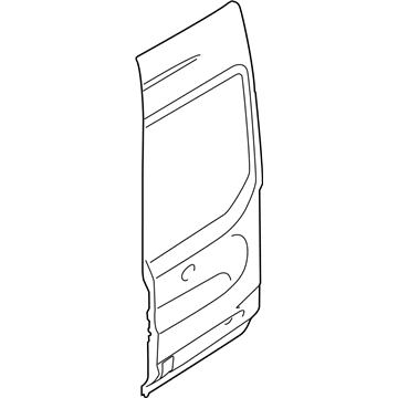 Ford CK4Z-6140010-AA DOOR ASY - REAR