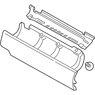 2021 Ford F-250 Super Duty Glove Box - HC3Z-2506010-BA