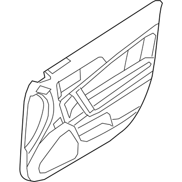 Ford 9H6Z-5423942-RA Panel Assembly - Door Trim